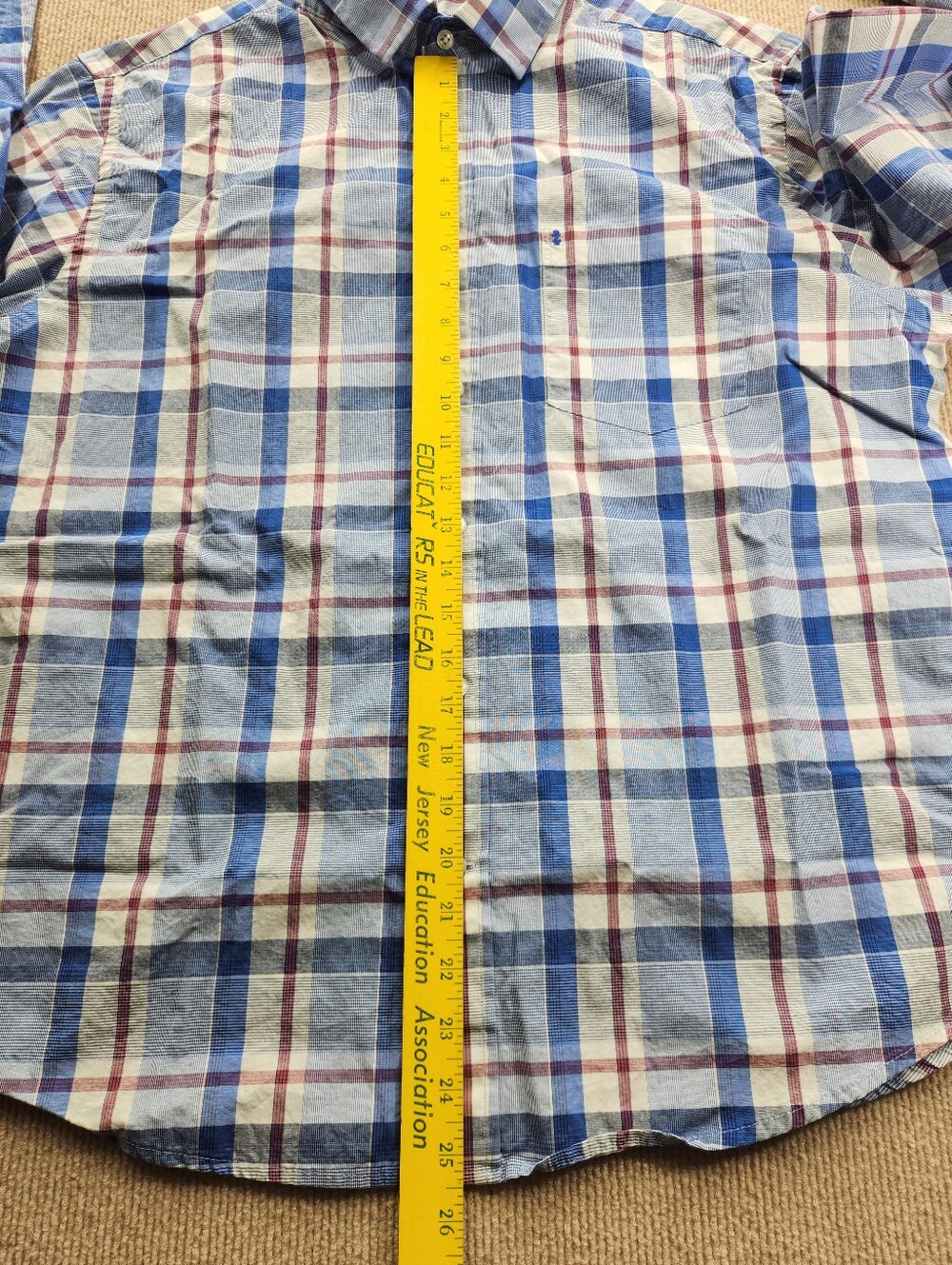 IZOD Premium Essentials Men’s L Plaid Button-Down Long Sleeve Shirts Lot of 3 - Picture 6 of 16